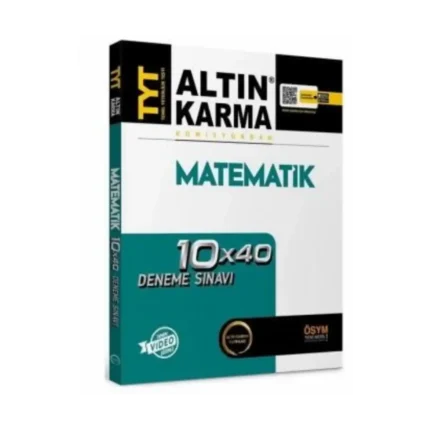 TYT Matematik Deneme Sınavı - Altın Karma Yayınları