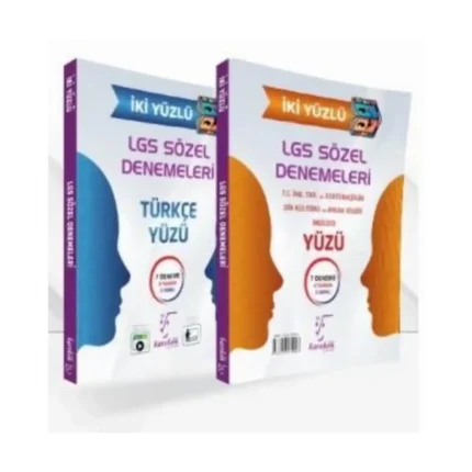 8.Sınıf LGS İki Yüzlü Sözel Denemeleri-Karekök Yayınları