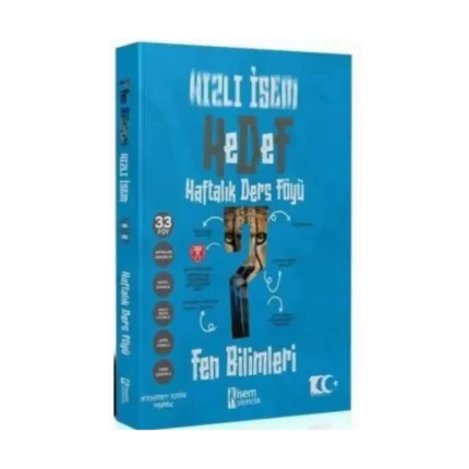 7.Sınıf Hızlı İsem Fen Bilimleri Hedef Haftalık Ders Föyü - İsem Yayınları
