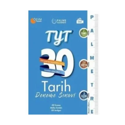 TYT Tarih Deneme Sınavı 30lu Palmetre Vid.Çöz.(İADESİZ) - Palme Yayınları