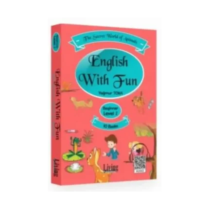 English With Fun Beginner Level 2 İngilizce Hikaye (10 Kitap) - Living English Dictionary