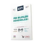 AYT Fen Bilimleri 20x40 Video Çözümlü Denemeleri-Limit Yayınları