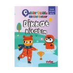 Çıkartmalı Dikkat Kitabım+Stıckeer(16 Sayfa)-Pinokyo Yayınları