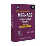 2025 MEB-AGS Soru Bankası Tamamı Çözümlü Sözel-Sayısal Yetenek -Öğreti Akademi Yayınları