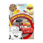 Disney Pixar Arabalar - Şeker Boyama Çantam - Çıkartmalı
