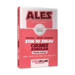 Ales Sayısal Sözel Yetenek Son 10 Sınav Çıkmış Sorular Master Serisi
