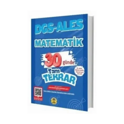 DGS ALES Matematik 30 Günde Tam Tekrar-Tasarı Yayınları
