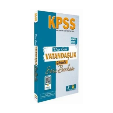 KPSS Vatandaşlık Soru Bankası Dev Seri - Tasarı Yayınları