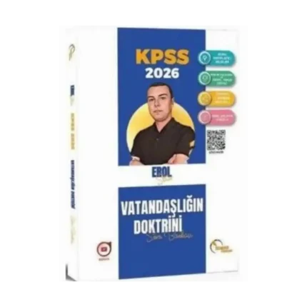 2026 KPSS Vatandaşlık Soru Çözümlü-Erol Sitar-Doktrin Yayınları