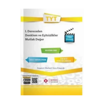 TYT 1. Dereceden Denklem ve Eşitsizlikler Mutlak Değer-Sonuç Yayınları
