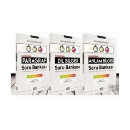 KAZANDIRAN PARAGRAF 3LÜ SET ROTA YAYINLARI