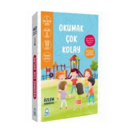 Okumak Çok Kolay 1.Sınıf Okuma Seti 10 Kitap-Mavi Kirpi Yayınları