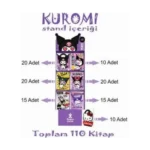Kuromi Standı (6 Gözlü) 110 Kitap-Doğan Çocuk Yayınları