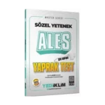 2026 ALES Sözel Yetenek Çek Kopar Yaprak Test-Yediiklim Yayınları