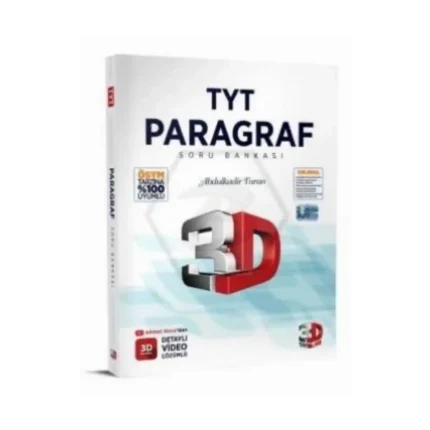 TYT Paragraf Soru Bankası-(Abdülkadir Turan)-3D Yayınları