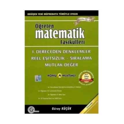 Öğreten Matematik Fasikülleri 1.Dereceden Denklemler Konu Anlatımlı - Gür Yayınları