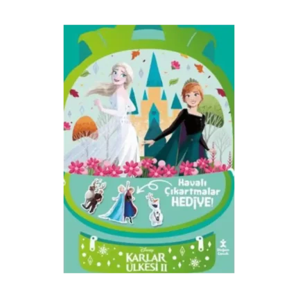 Disney Karlar Ülkesi (Ciltli);Parıltılı Tatil Çantam Etkinlik ve Boyama Kitabı
